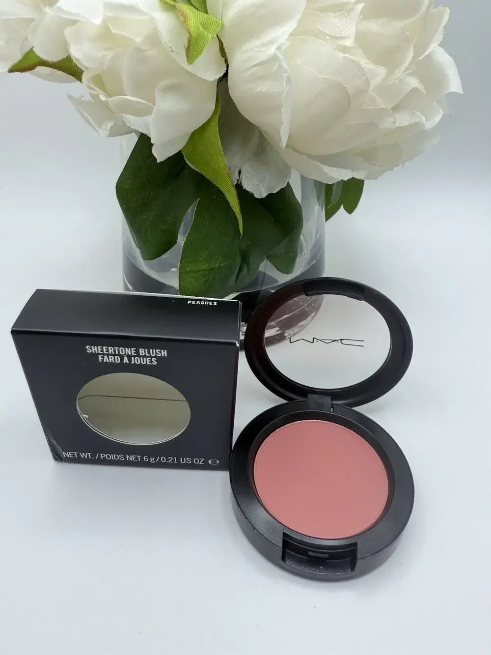 Mac Sheertone Blush Peahes 6 g / 0.21 oz Brand NEW IN BOX